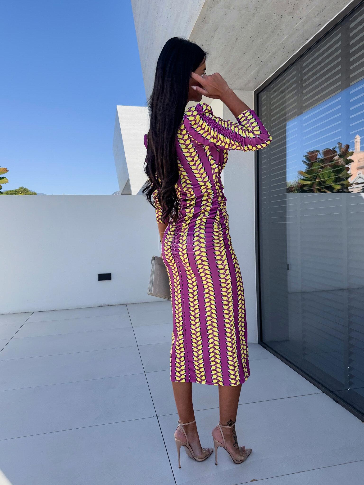 sukienka-grown-woman-limonkowo-fioletowa_2