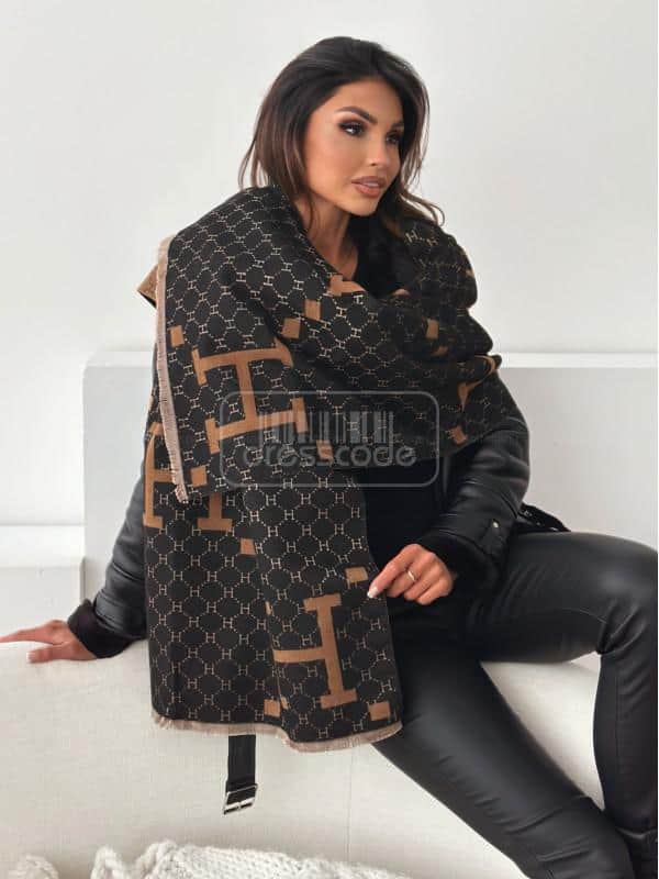 szal-hamilton-blackchocolate-z-kaszmirem