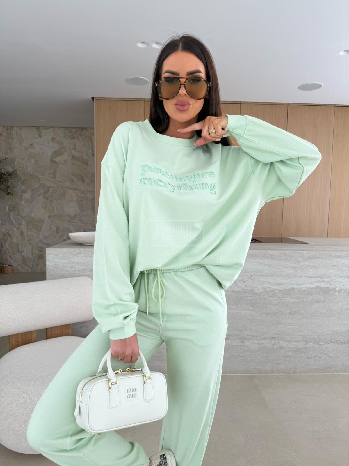 komplet-2w1-peace-before-everything-pistacjowy_5