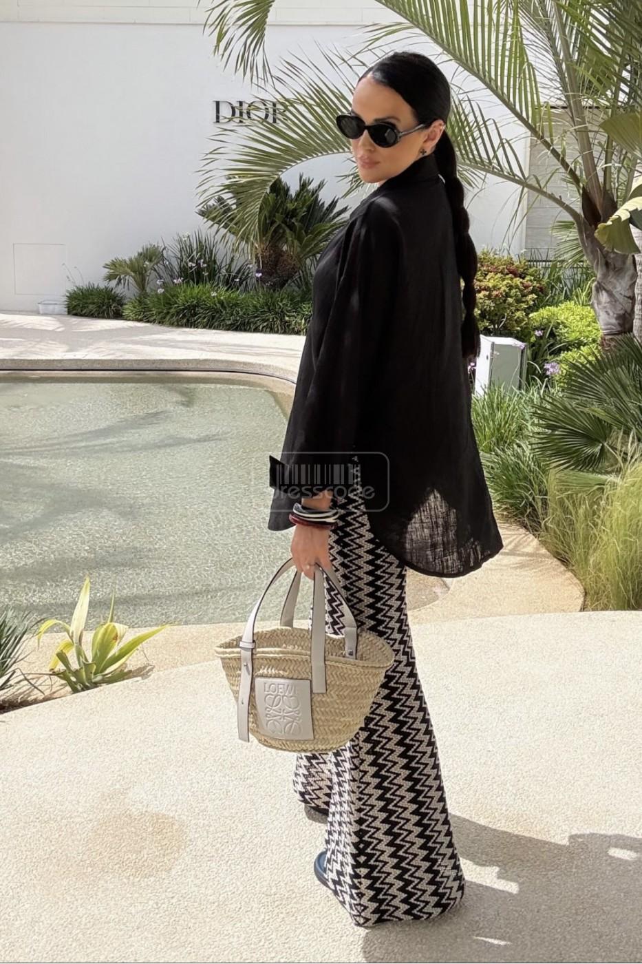 koszula-summer-100-len-la-milla-czarna