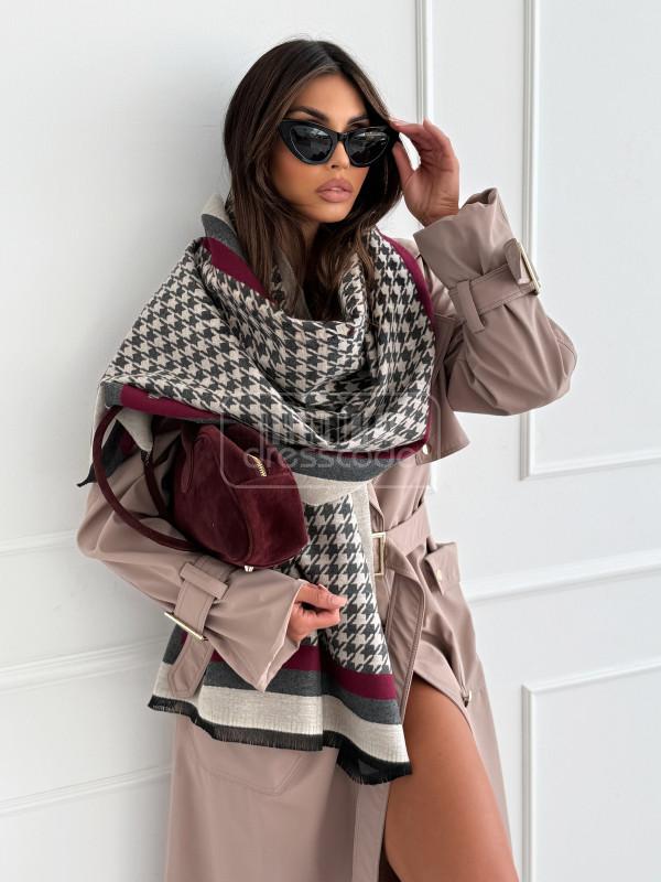 szal-pepitka-graphiteburgund-3