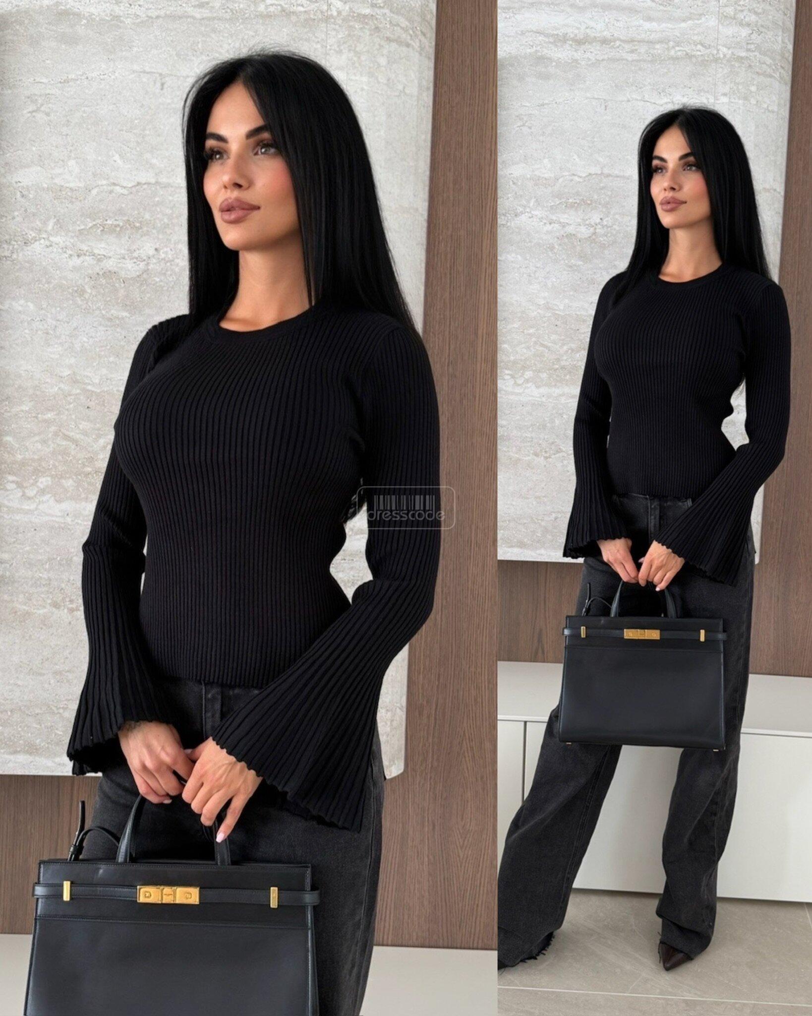 bluzka-raffina-prazkowana-czarna_2