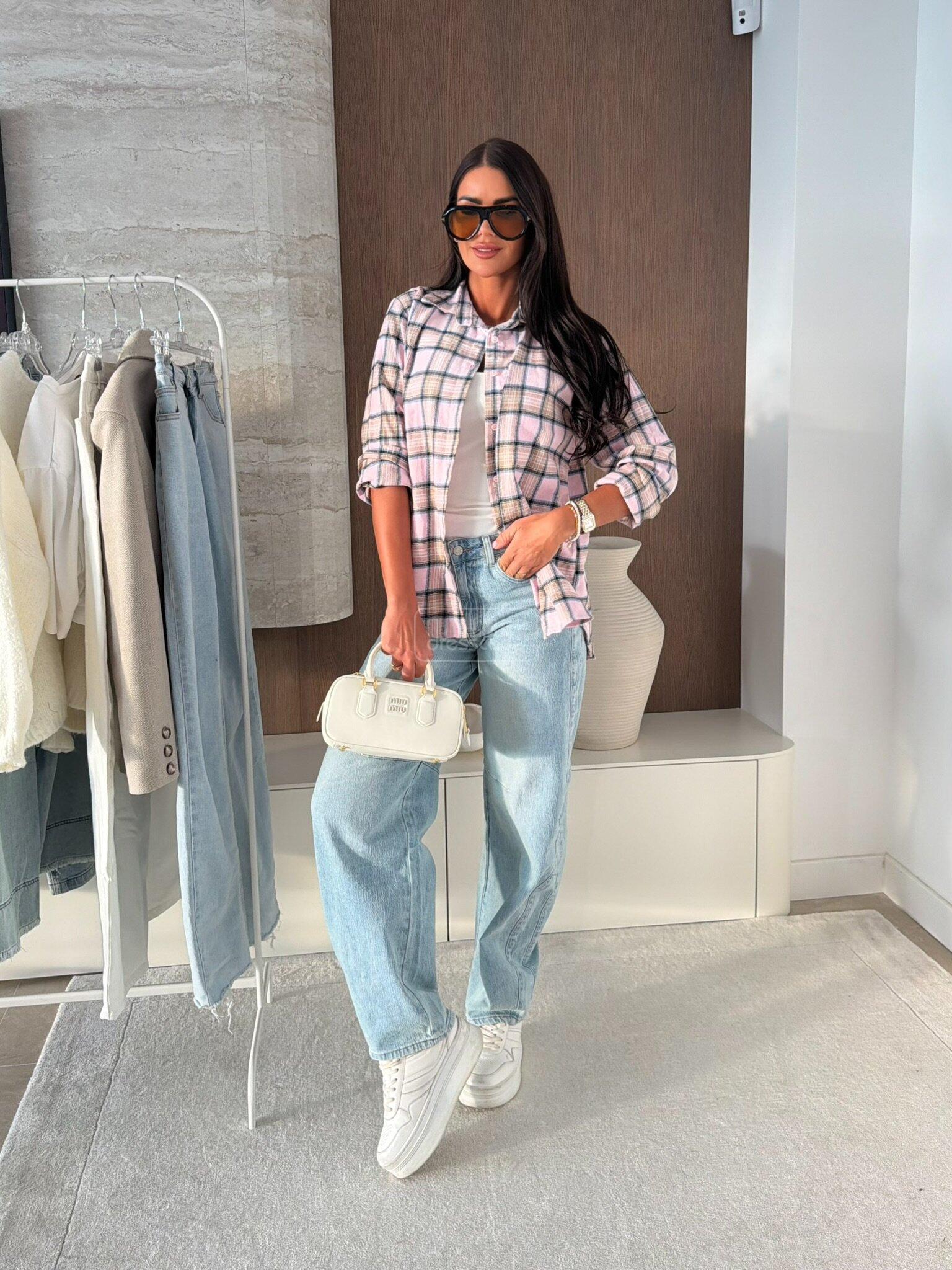 koszula-aure-w-krate-pudrowo-bezowa_2