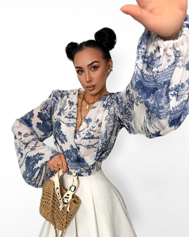 koszula-wiazana-la-milla-dior-granat-3